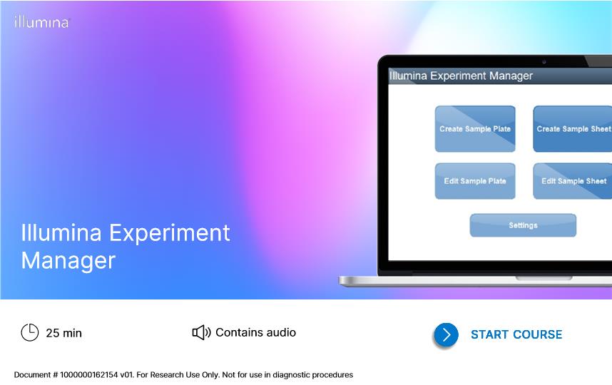 illumina experiment manager linux